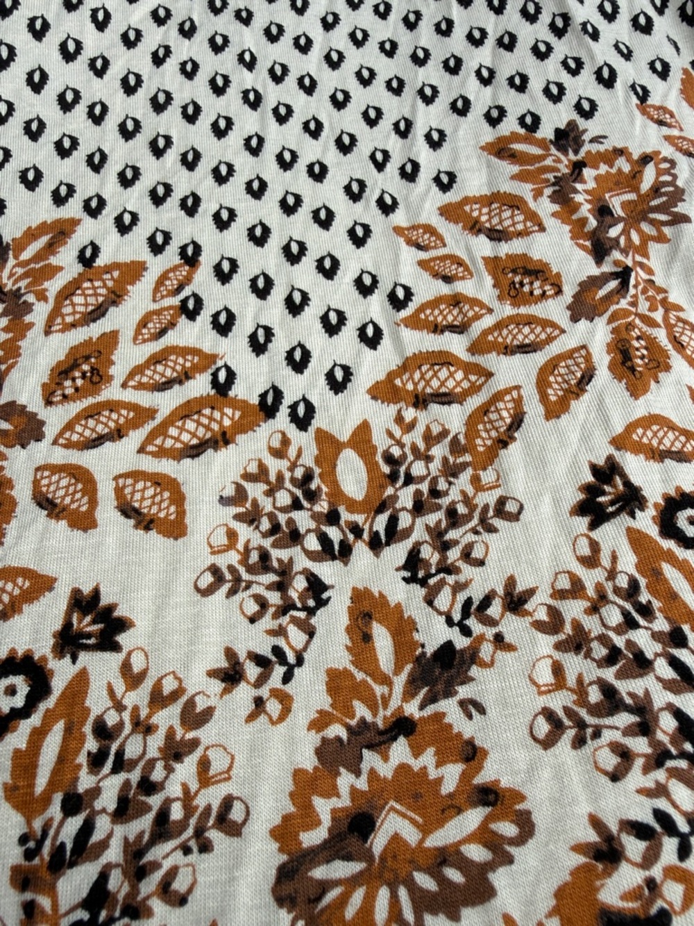 Free People Cream and Brown Maxi Skirt - Picture 10 of 10